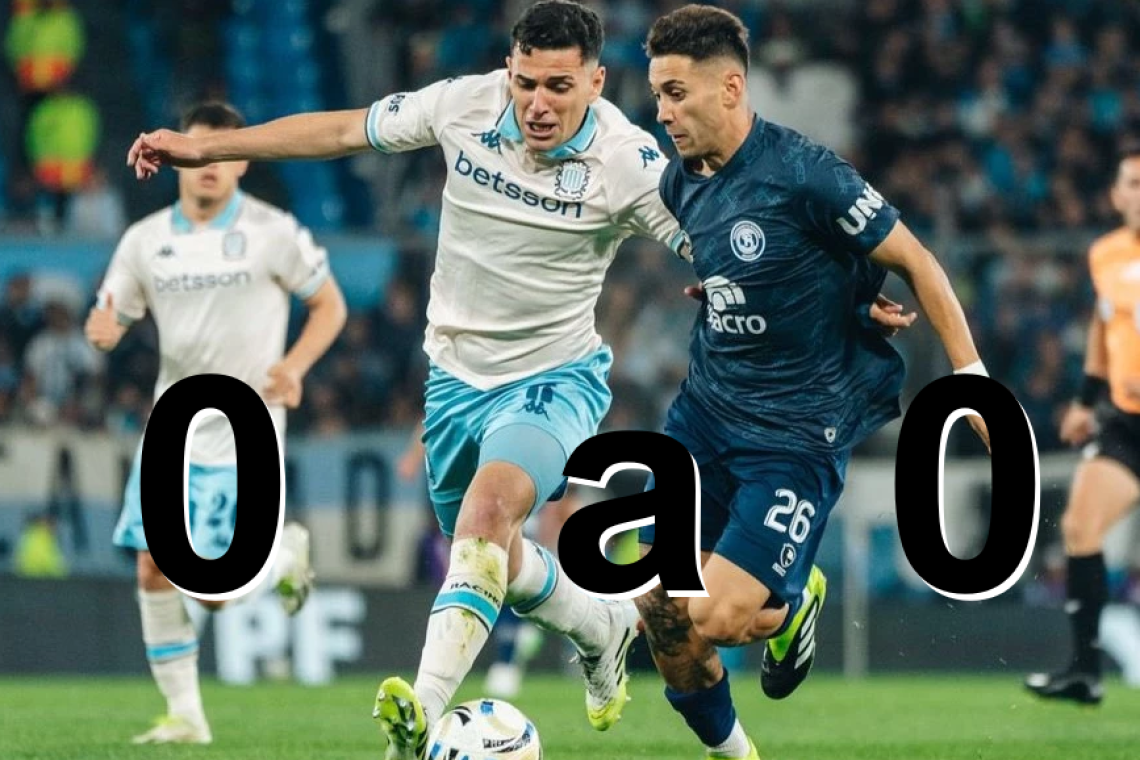 Racing e Independiente Rivadavia empataron sin goles en Avellaneda por el Torneo Clausura 2025